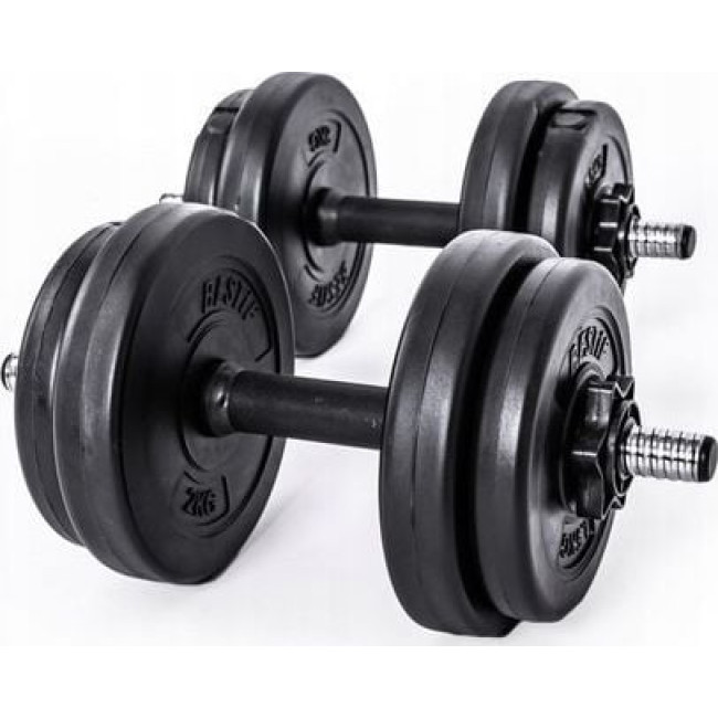 Гантели разборные битумные Bestif BH015, 2 х 7,5 кг