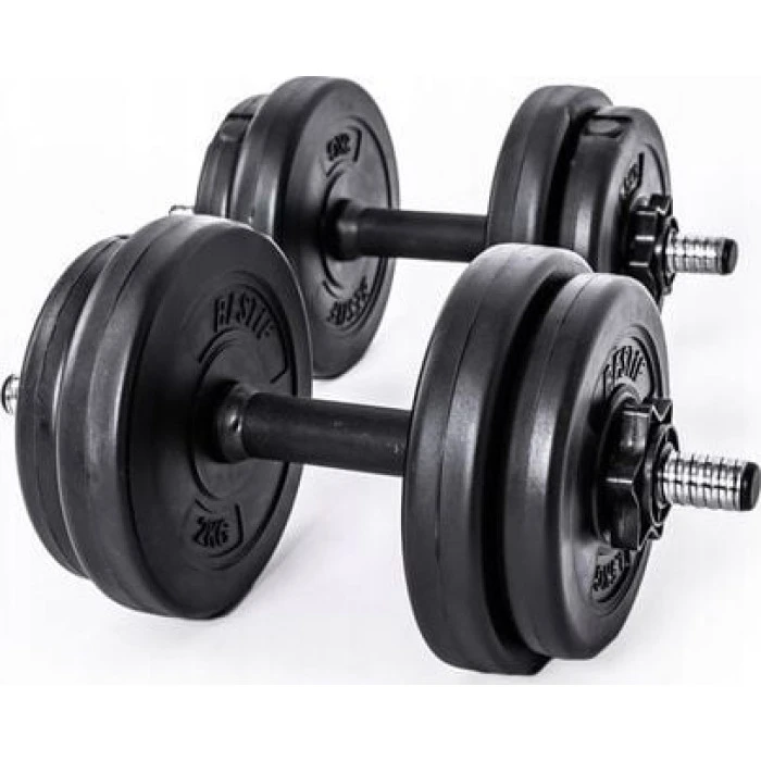 Гантелі розбірні бітумні Bestif BH015, 2 х 7,5 кг