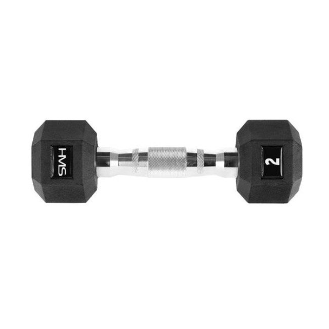 Гантель шестигранный HMS HEX PRO, 2 кг