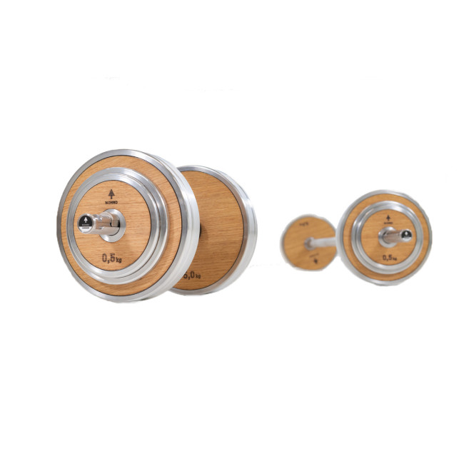 Набор для тренировок с стойкой NOHRD WeightPlate Tower Club Ash