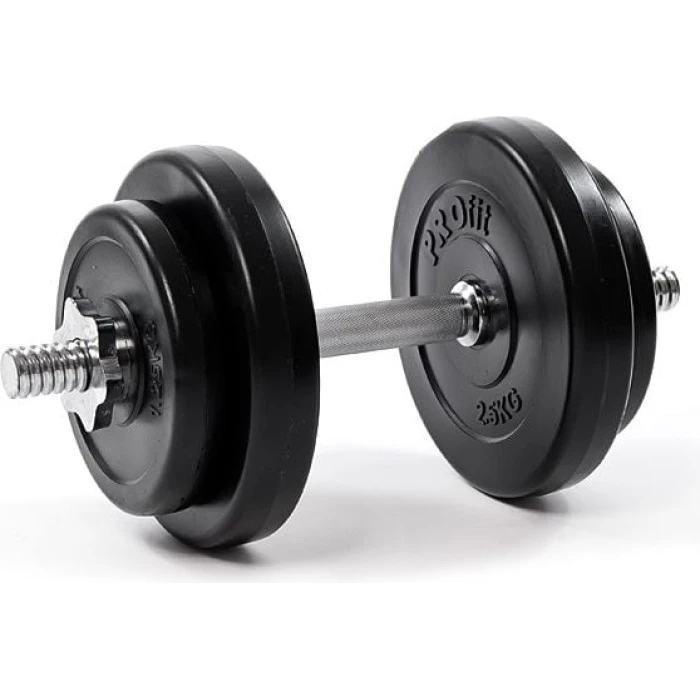 Гантель Profit чугун 1 х 10 кг