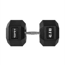 Гантель шестигранный HMS HEX PRO, 42,5 кг