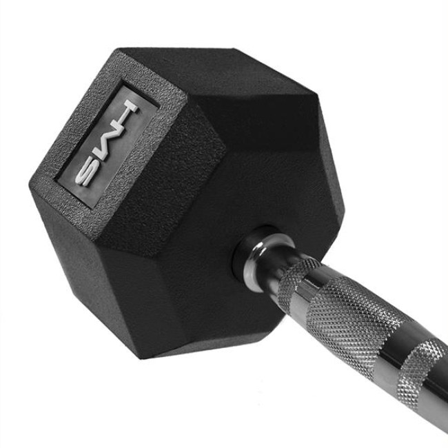Гантель шестигранный HMS HEX PRO, 42,5 кг