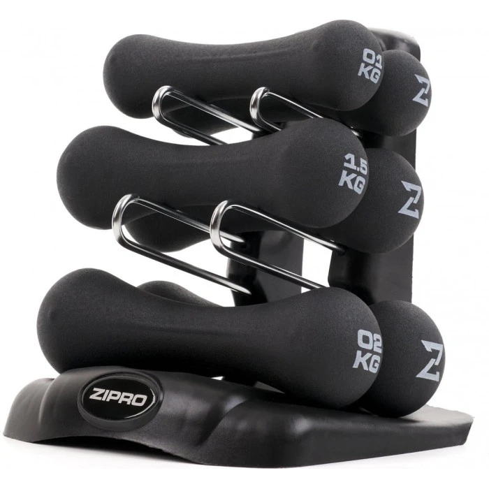 Набір неопренових гантелей Zipro вагою 9 кг