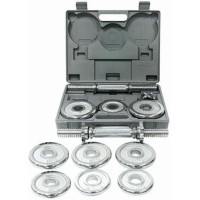 Гантелі HMS STC15 хром 2 x 7,5 кг