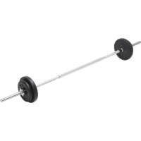 Штанга и гантели vidaXL с набором веса 30 кг.