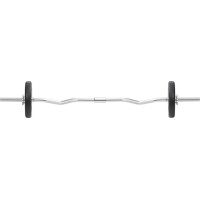 Штанга и гантели vidaXL с набором веса 30 кг.