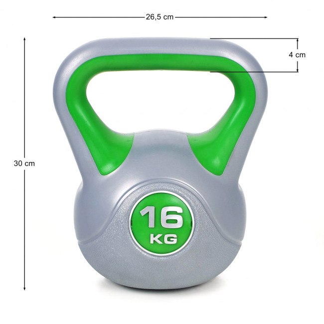 Гиря виниловая Master Kettlebell 16 кг