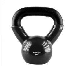 Гиря чавунна HMS KNV 4 кг, чорна