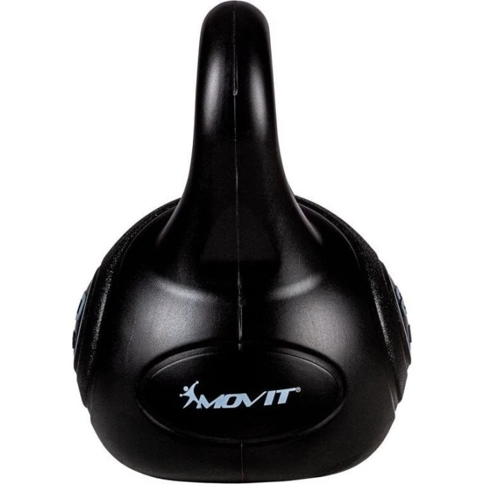 Гиря Movit Kettlebell 20 кг, чорна