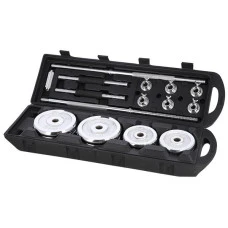 Хромированный набор в кейсе 2x25 кг HMS STC50