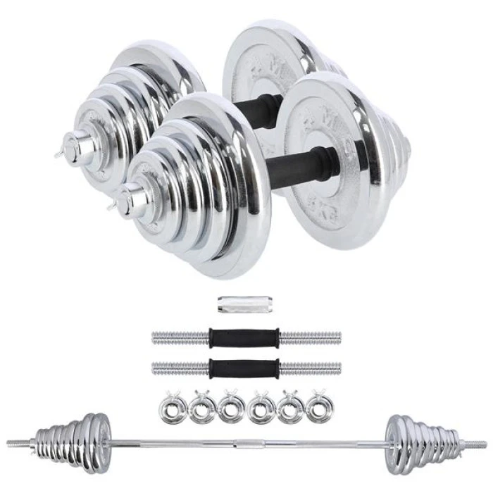 Хромований набір у кейсі 2x25 кг HMS STC50