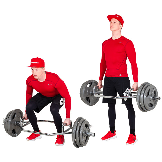 Штанга сбалансированная Olympic Hex Bar inSPORTline Dedlif