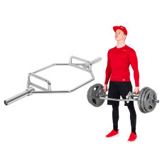 Штанга сбалансированная Olympic Hex Bar inSPORTline Dedlif