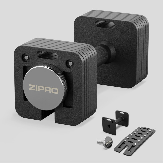Гантель Zipro SQUARE с регулируемой нагрузкой 16 кг