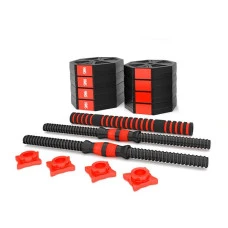 Набір композитні штанга та гантелі 15 кг HMS SGC15