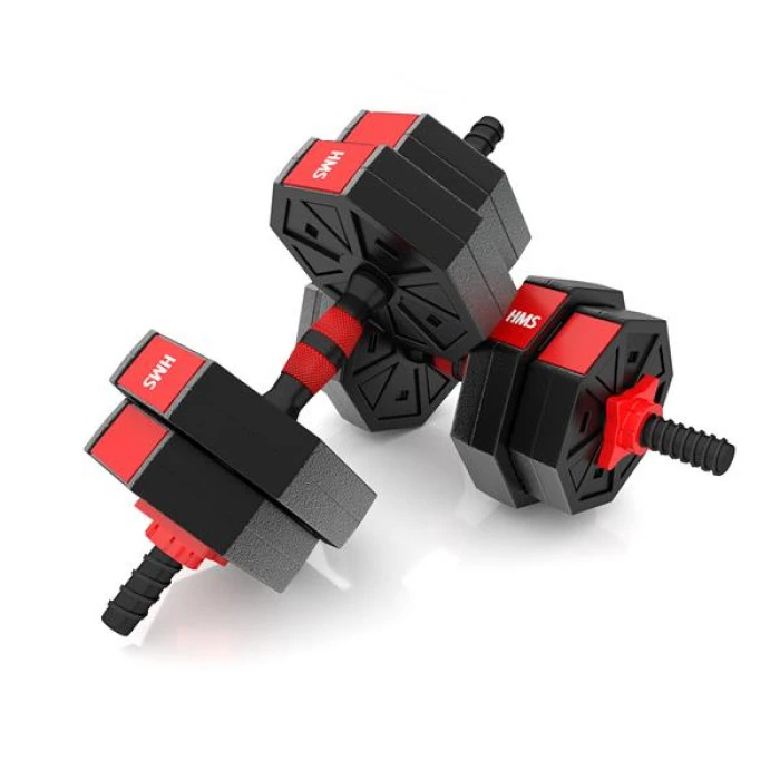 Набір композитні штанга та гантелі 15 кг HMS SGC15