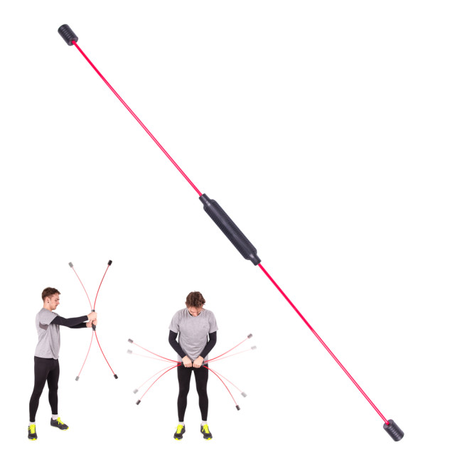 Вібраційна планка для вправ і аеробіки inSPORTline Flexi Bar Strong