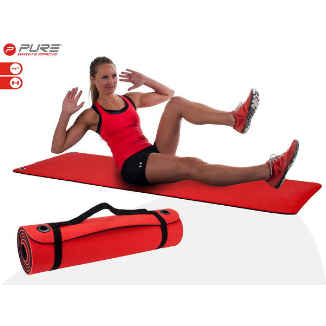 Коврик для фитнеса Pure2Improve TPE MAT 173x61 см