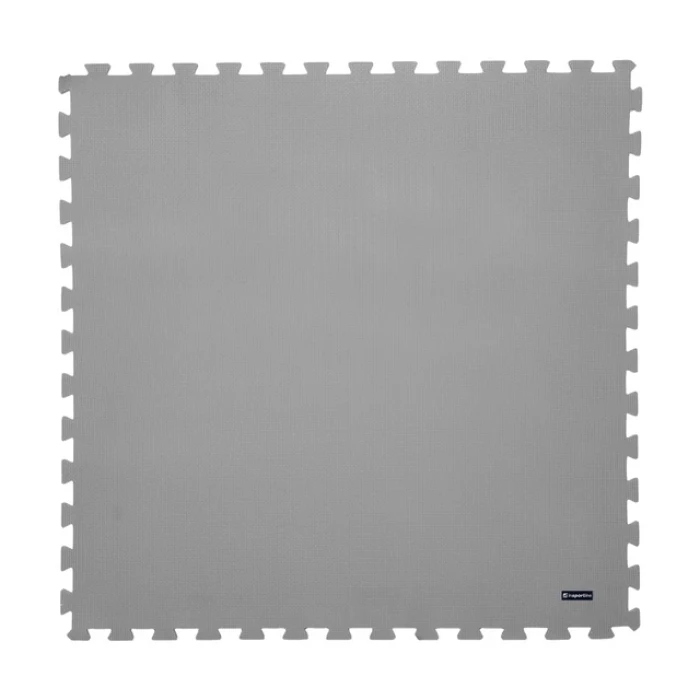 Килимок для фітнесу inSPORTline EVA80 200x200x1 см пазл для вправ - сірий