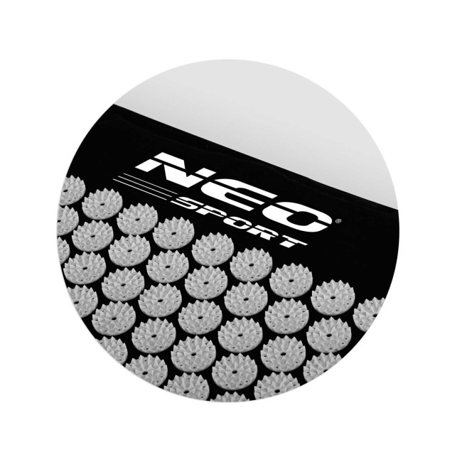 Акупунктурный коврик Neo-Sport NS-901 черно-серый