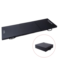 Мат гімнастичний inSPORTline Trifold 180 x 60 x 5 см, чорний