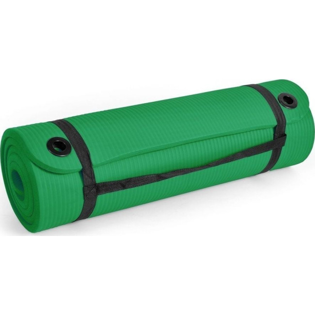 Тренировочный коврик SMJ sport YG002 183 см x 61 см x 2 см зеленый