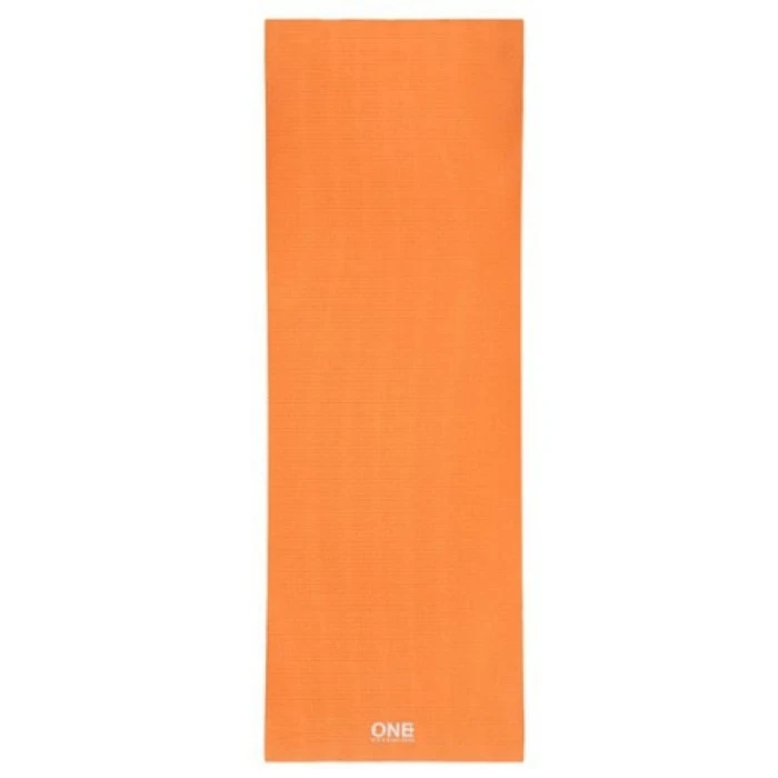 Коврик для йоги и фитнеса YM02 One Fitness – оранжевый