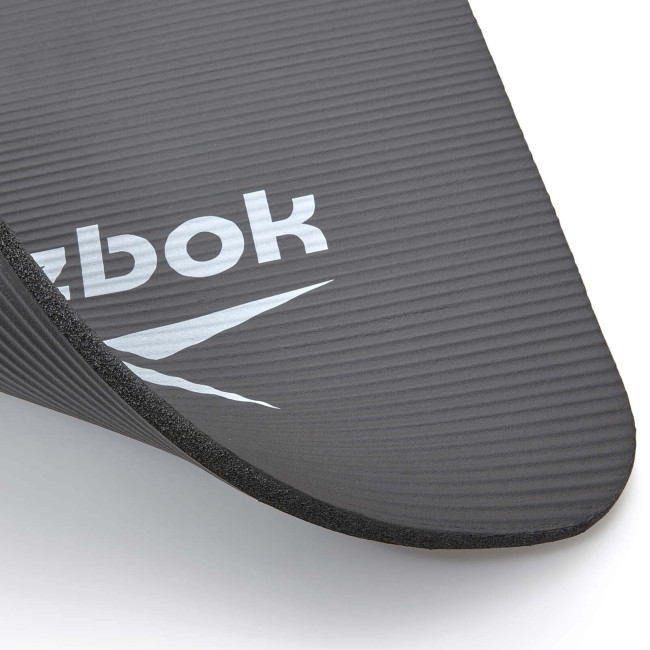 Тренировочный коврик 10 мм серый REEBOK RAMT-11015BK