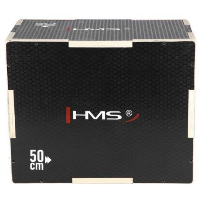 Плиометрический бокс DSC03 50x40x30CM HMS черный