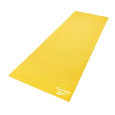 Коврик для йоги 4 мм REEBOK RAYG-11022YL желтый