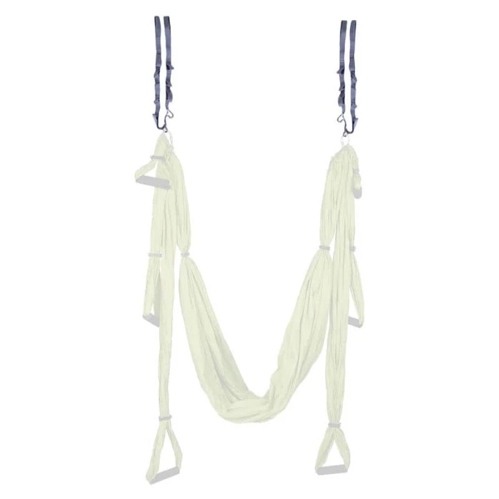 Комплект для кріплення гамаку для йоги - кронштейни, гвинти та ремінці inSPORTline Hemmokstrap