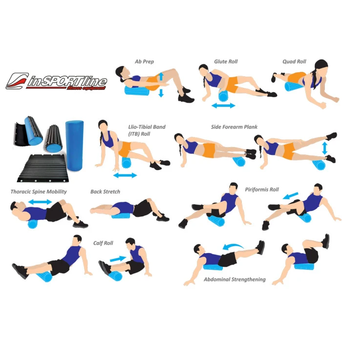 Ролик для йоги inSPORTline Evar