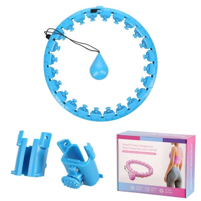 Обруч с весом HMS FH01 голубой