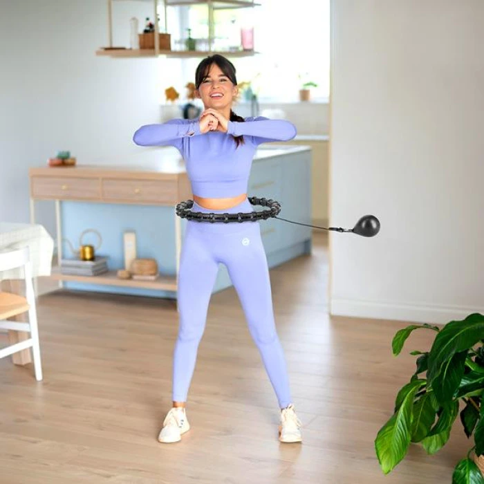 Обруч с весом HMS HHW02 черный