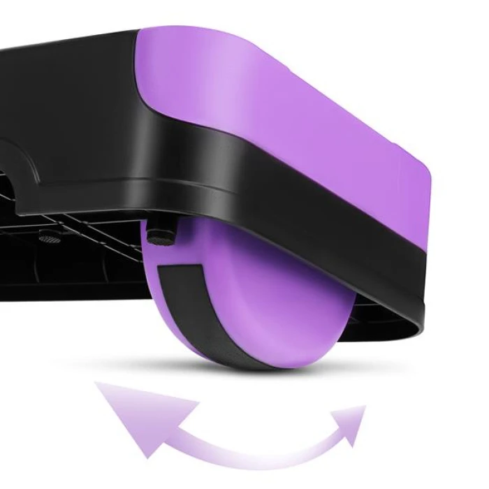 Степ-платформа з балансуванням HMS AS008М, чорно-фіолетовий