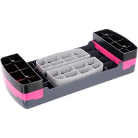 Степ-платформа HMS Step AS002 - сіро-рожева