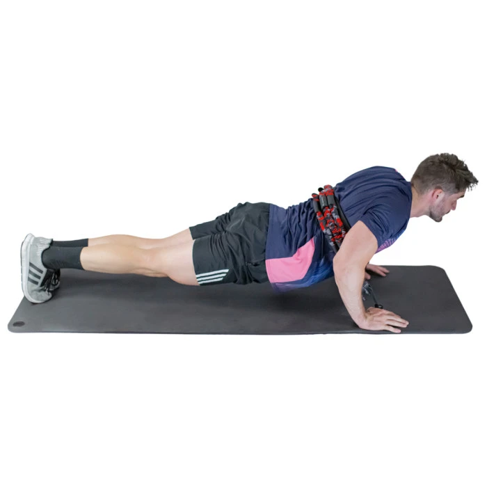 Эластичный эспандер с ручками inSPORTline Striker Triple 80 см/16-48 кг