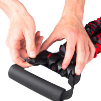 Эластичный эспандер с ручками inSPORTline Striker Triple 80 см/16-48 кг