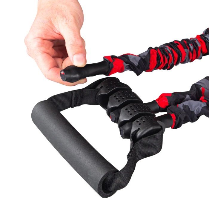 Эластичный эспандер с ручками inSPORTline Striker Triple 80 см/16-48 кг