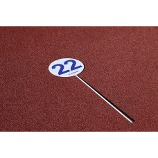 Металева мітка відстані, що встромляється в землю, висота 70 см Polanik DM70-S0321