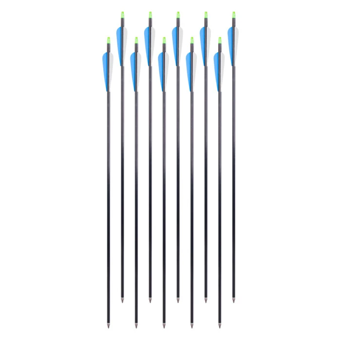 Алюминиевые стрелы с закручивающимися наконечниками inSPORTline Aluson 30” – 10 шт.