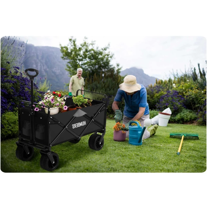 Візок розкладний Humberg HM-512 100 л, чорний