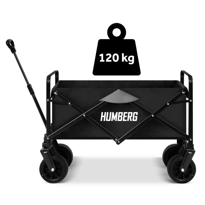 Візок розкладний Humberg HM-512 100 л, чорний