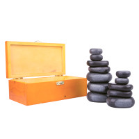 Набор из лавового камня inSPORTline Basalt Stone – 12 шт.