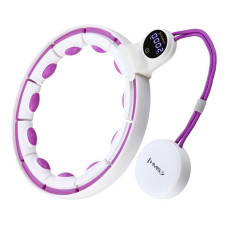 HHM17 HULA HOP WHITE/FIOLET МАГНИТ С ВЕСОМ + СЧЕТЧИК HMS