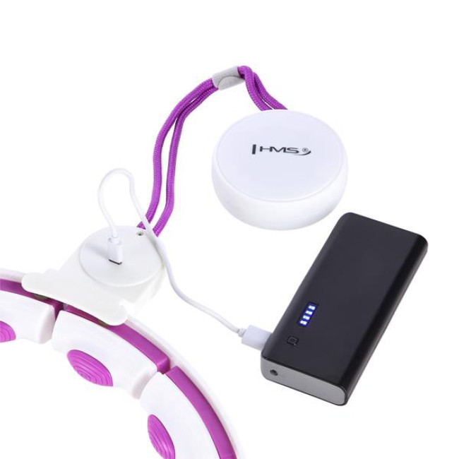 HHM17 HULA HOP WHITE/FIOLET МАГНИТ С ВЕСОМ + СЧЕТЧИК HMS