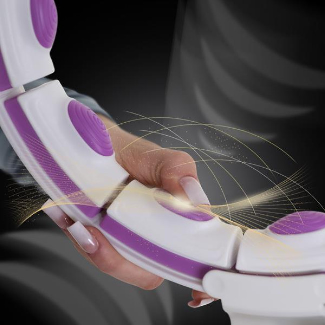 HHM17 HULA HOP WHITE/FIOLET МАГНИТ С ВЕСОМ + СЧЕТЧИК HMS