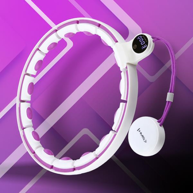 HHM17 HULA HOP WHITE/FIOLET МАГНИТ С ВЕСОМ + СЧЕТЧИК HMS