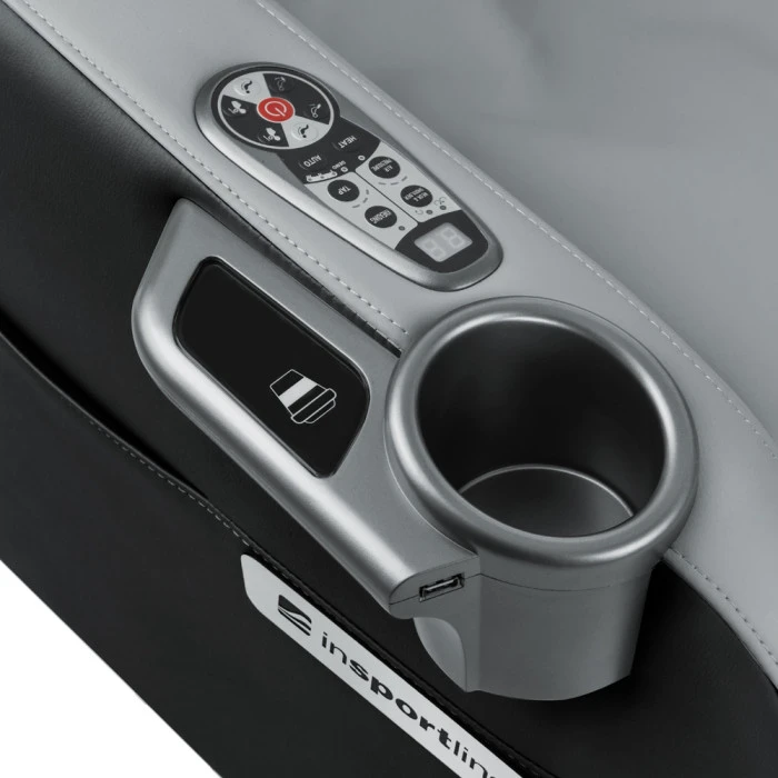 Масажне крісло inSPORTline Scaleta II - коричнево-бежевий